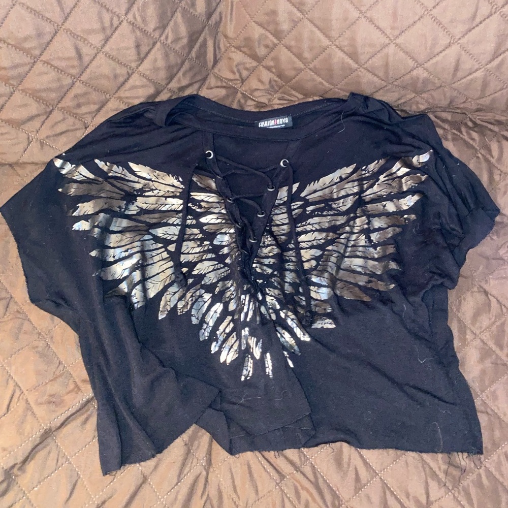 Angel Wings Crop Top
